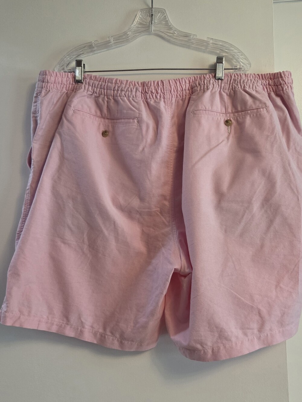 POLO RALPH LAUREN Mens Pink Elastic Waist Shorts 2XB - Picture 4 of 8